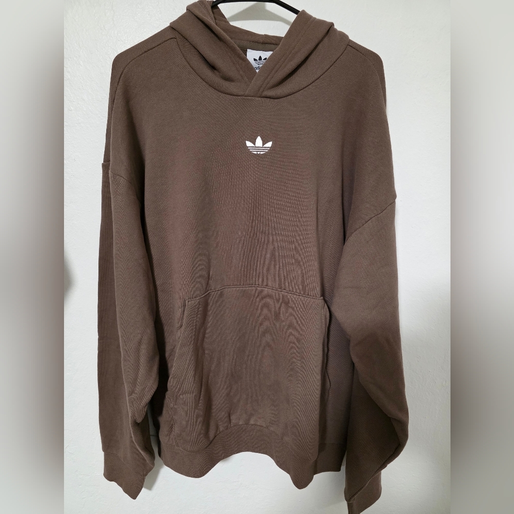 Adidas Chocolate Brown Hoodie